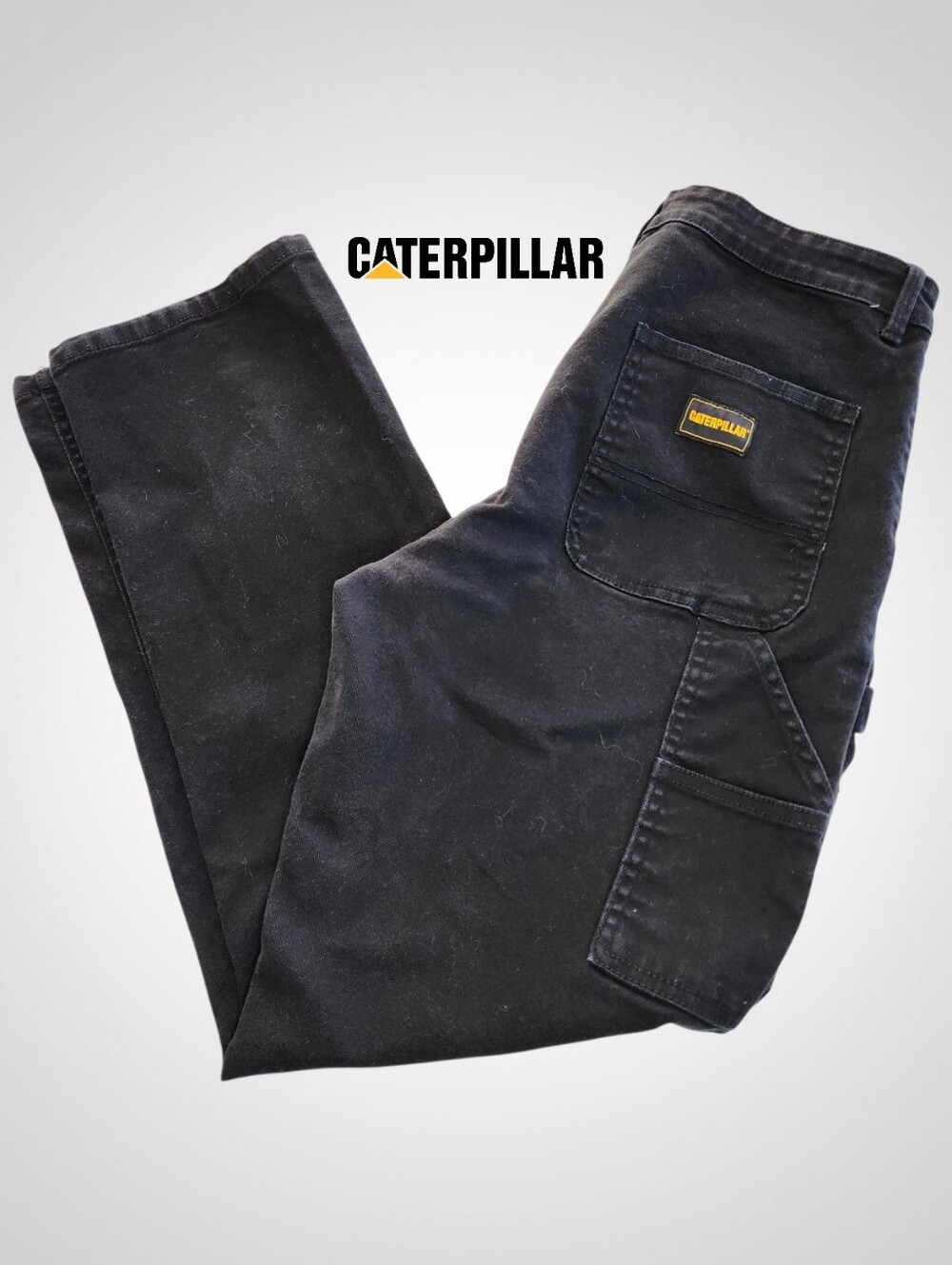CATERPILLAR Black Work Pants - 6P